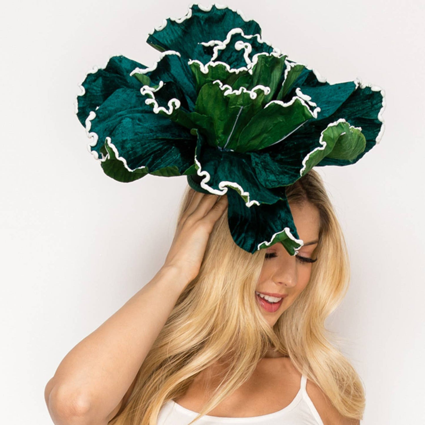 2-in-1 Flower Bloom Fascinator with Headband and Hair Clip