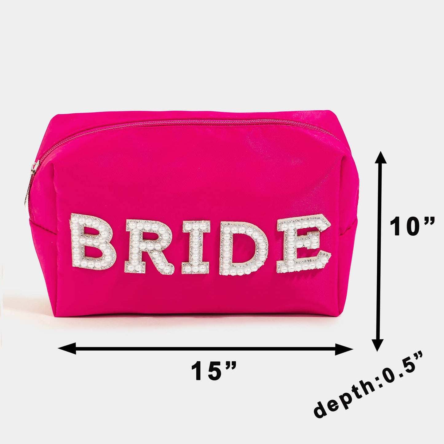 Bride Print Cosmetic Bag