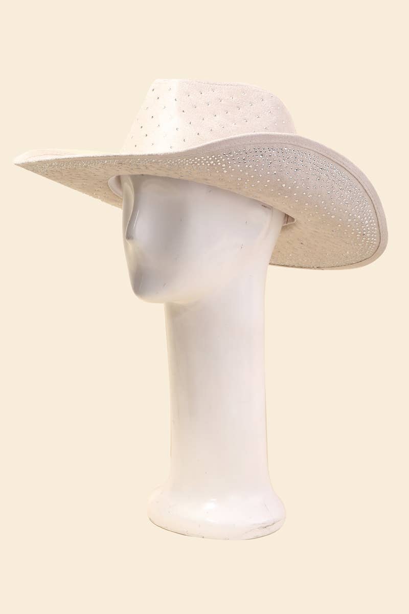 Studded Pattern Cowboy Hat