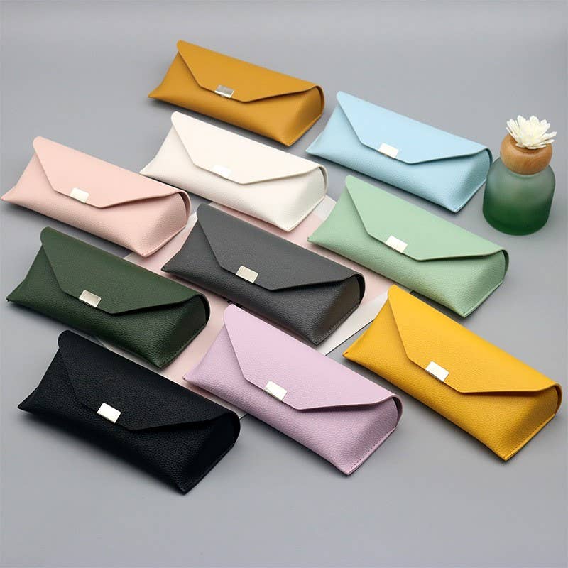 Textured Simple Pebbled Glasses Case