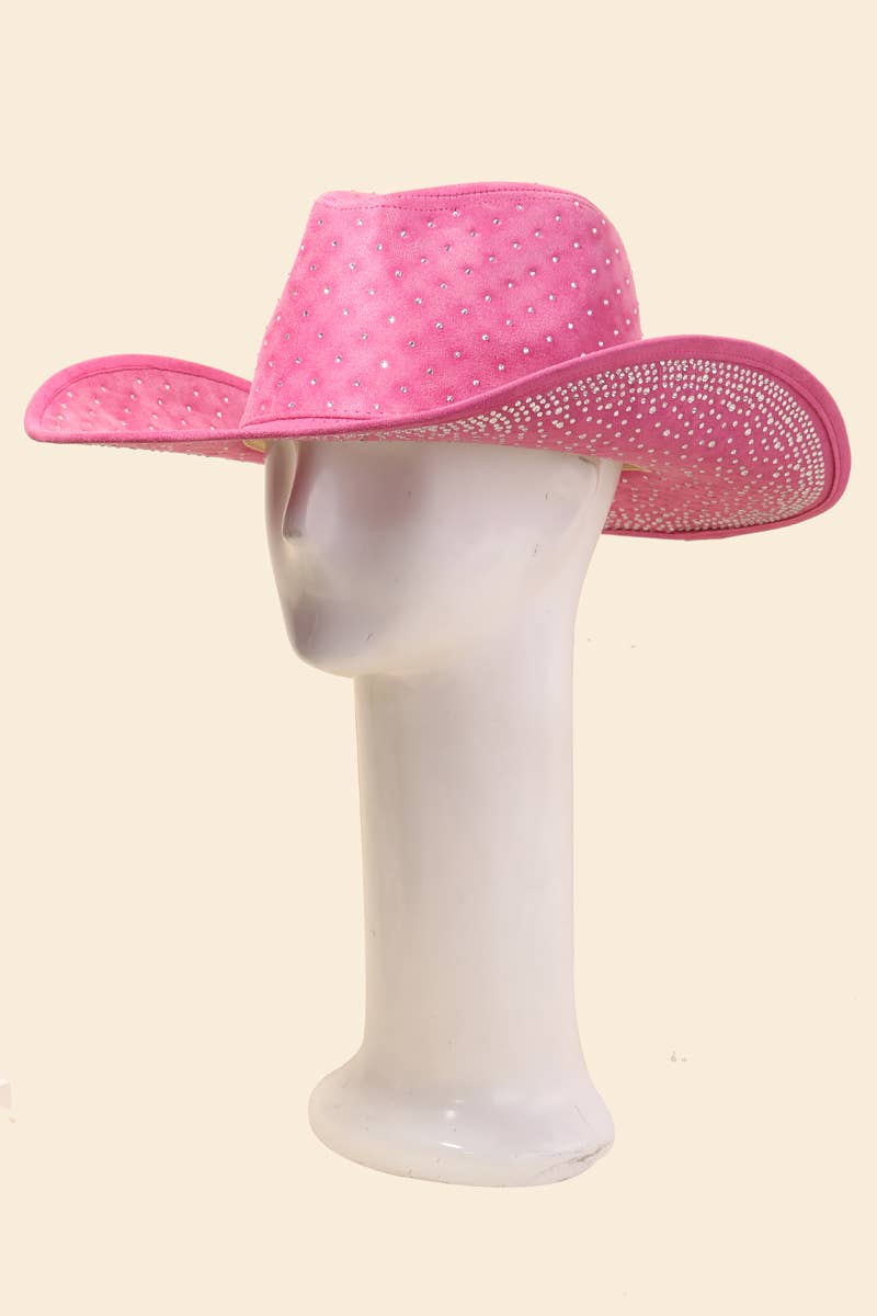 Studded Pattern Cowboy Hat
