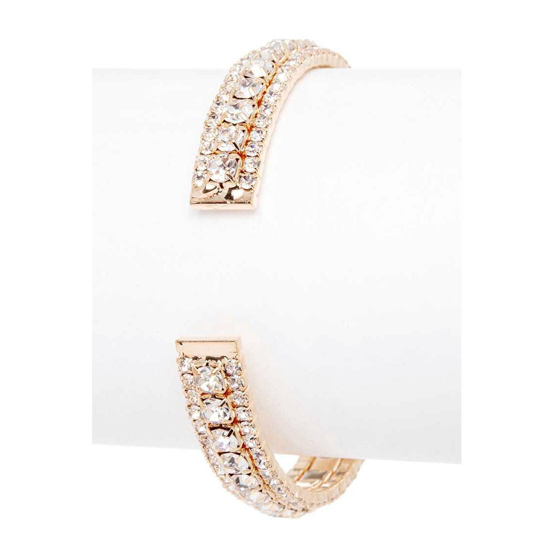 Rhinestone Bridal Cuff Bracelet