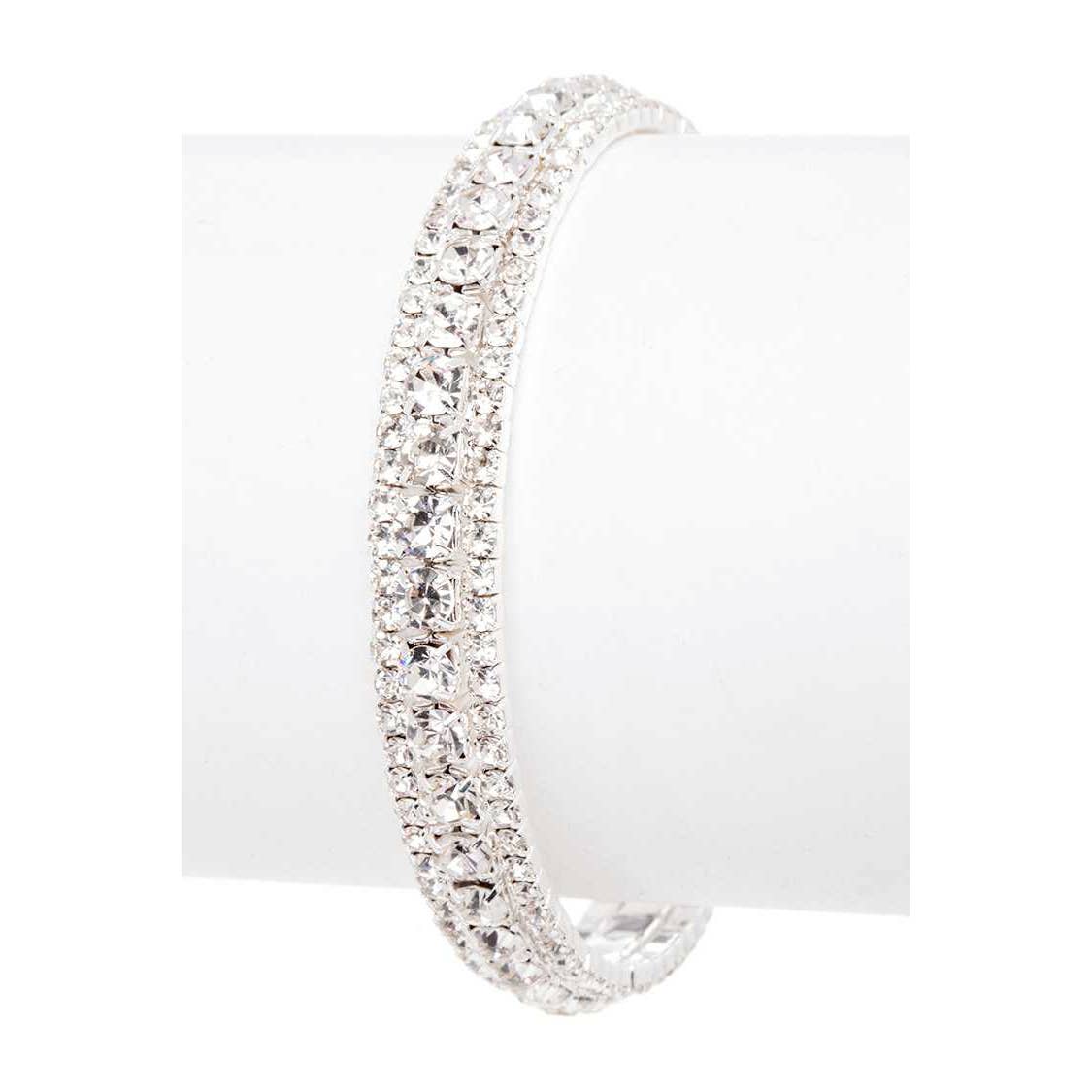Rhinestone Bridal Cuff Bracelet