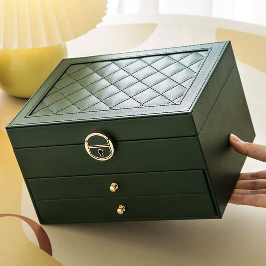 Durable 3-Drawer Large Capacity Jewelry Accessories Storage