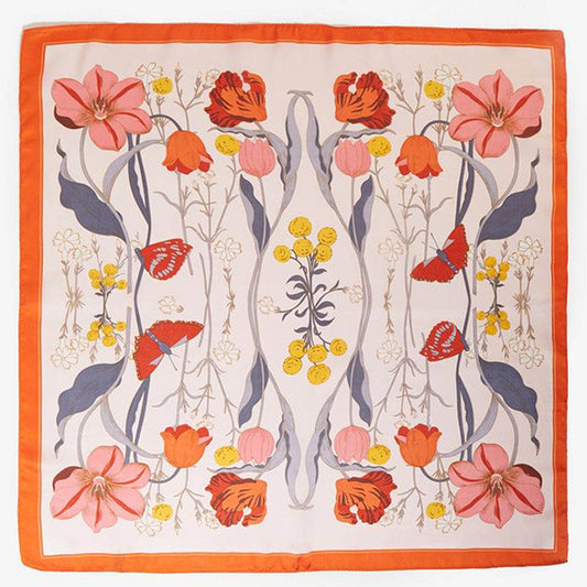 Flower Bandana: Orange