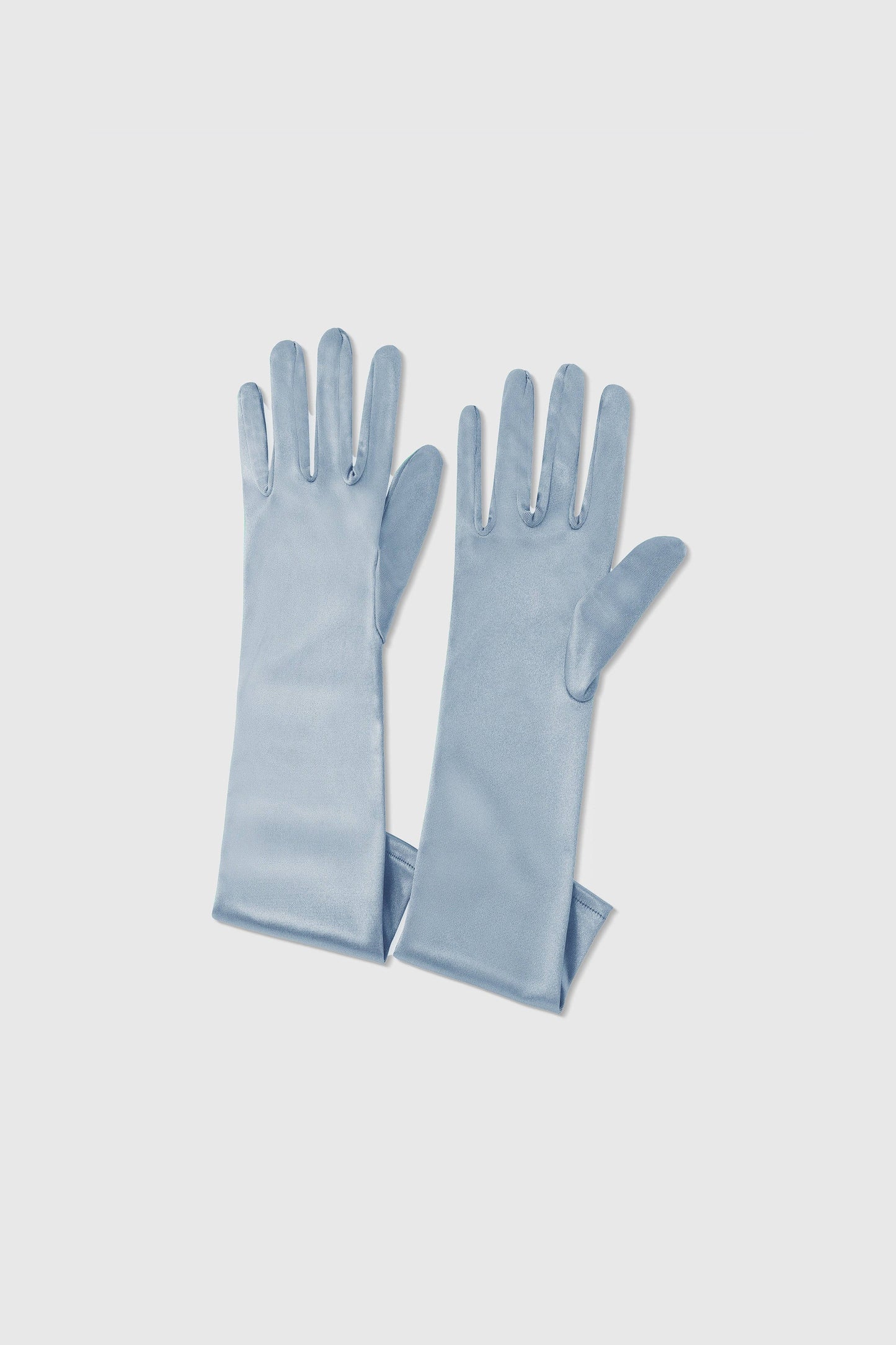Long Satin Stretchy Flapper Gloves