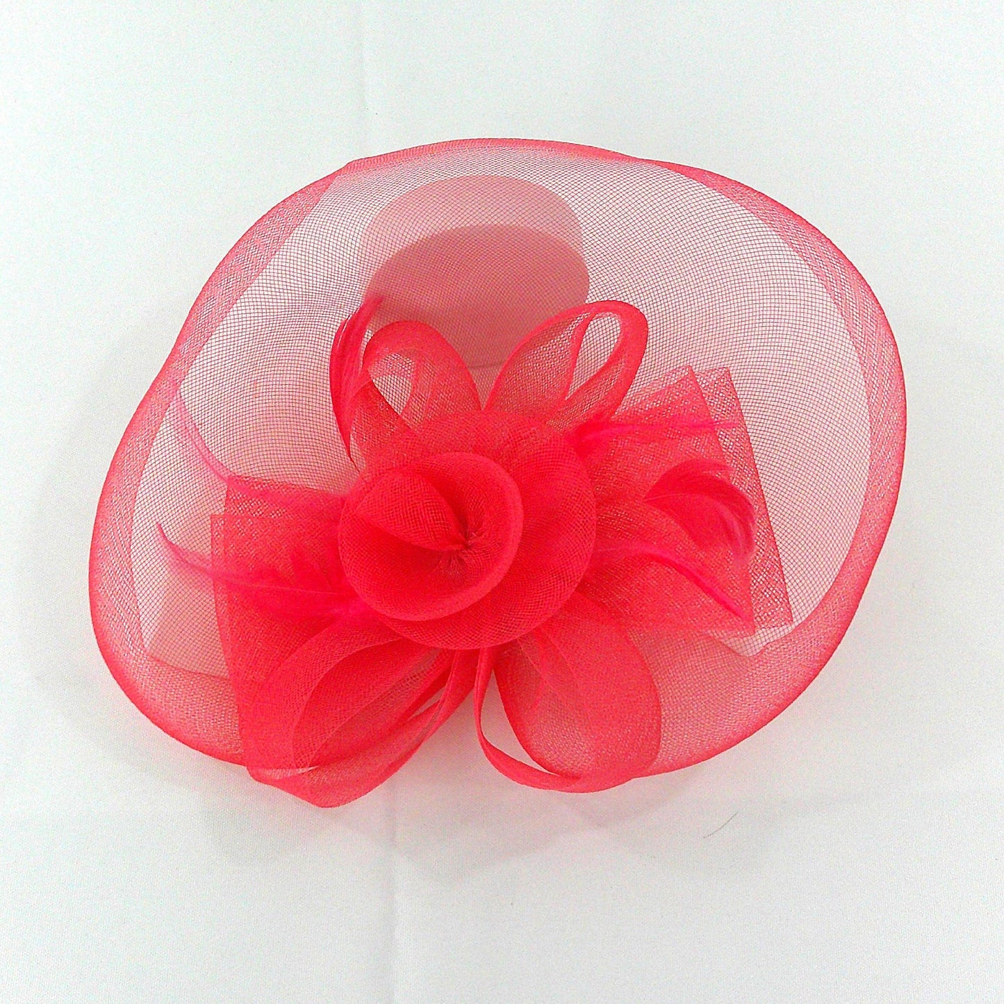 Fascinator Kentucky Derby & Tea Party Flower Feather Hat