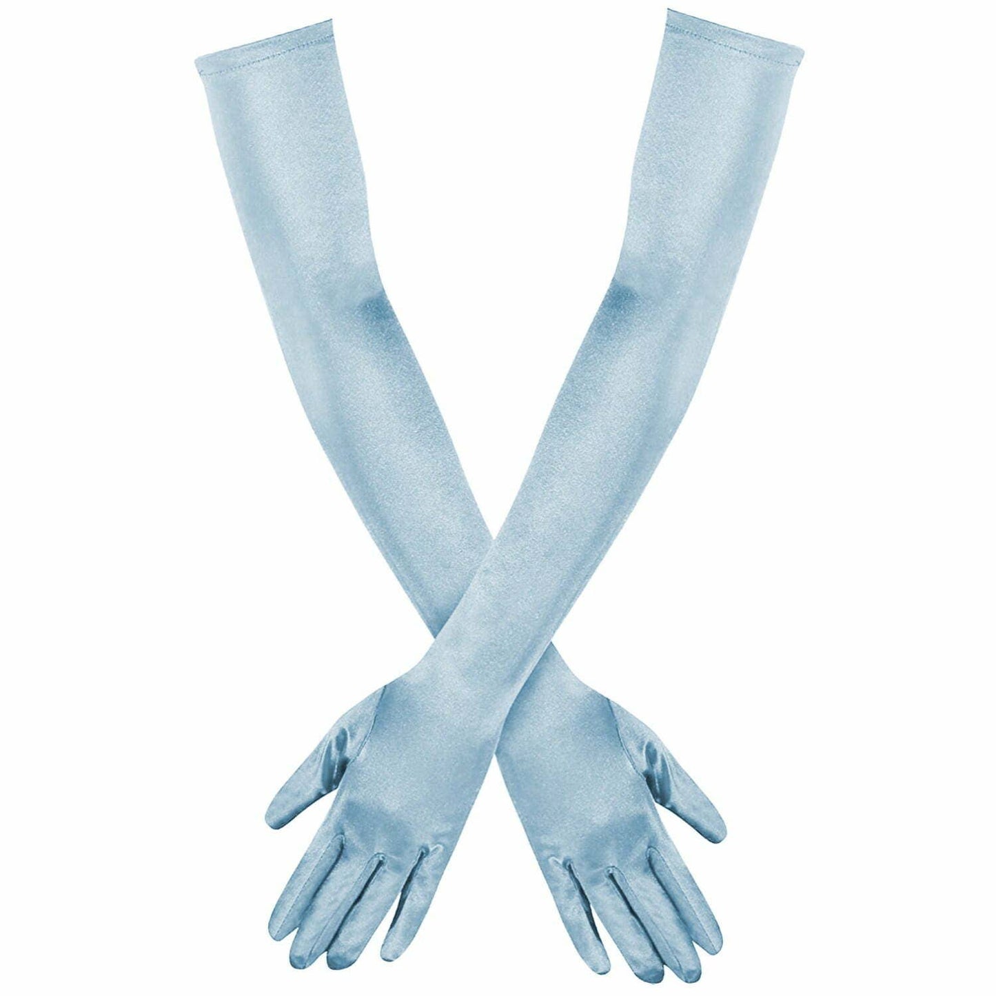 23 Inch Opera Length Satin Gloves – Gatsby Flapper 1920s Gloves