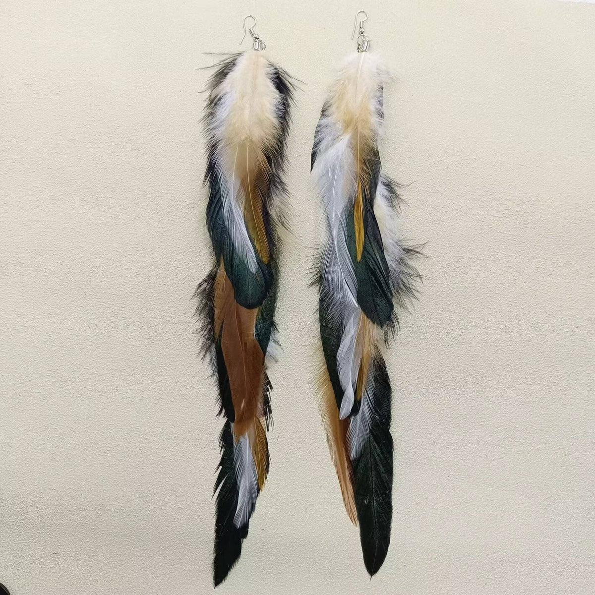 Sound of Running Feet Feather Earrings