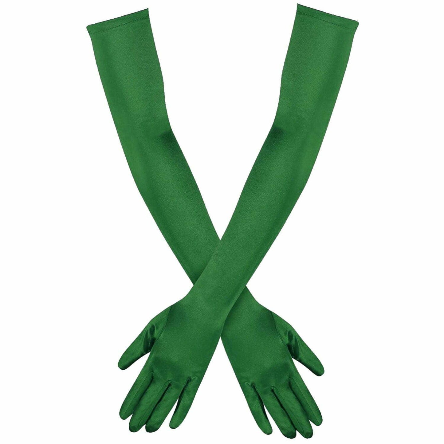 23 Inch Opera Length Satin Gloves – Gatsby Flapper 1920s Gloves
