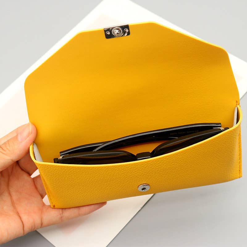 Textured Simple Pebbled Glasses Case