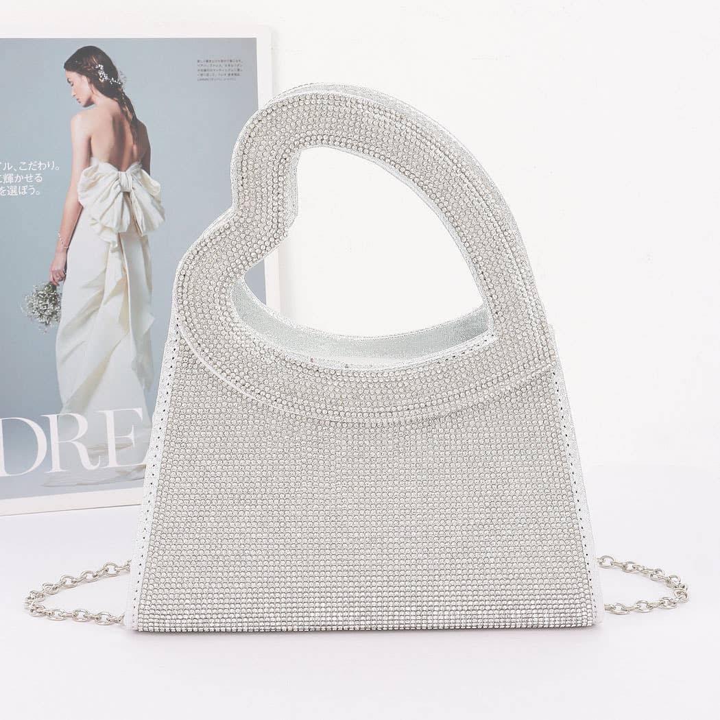 Rhinestone Clutch: GD