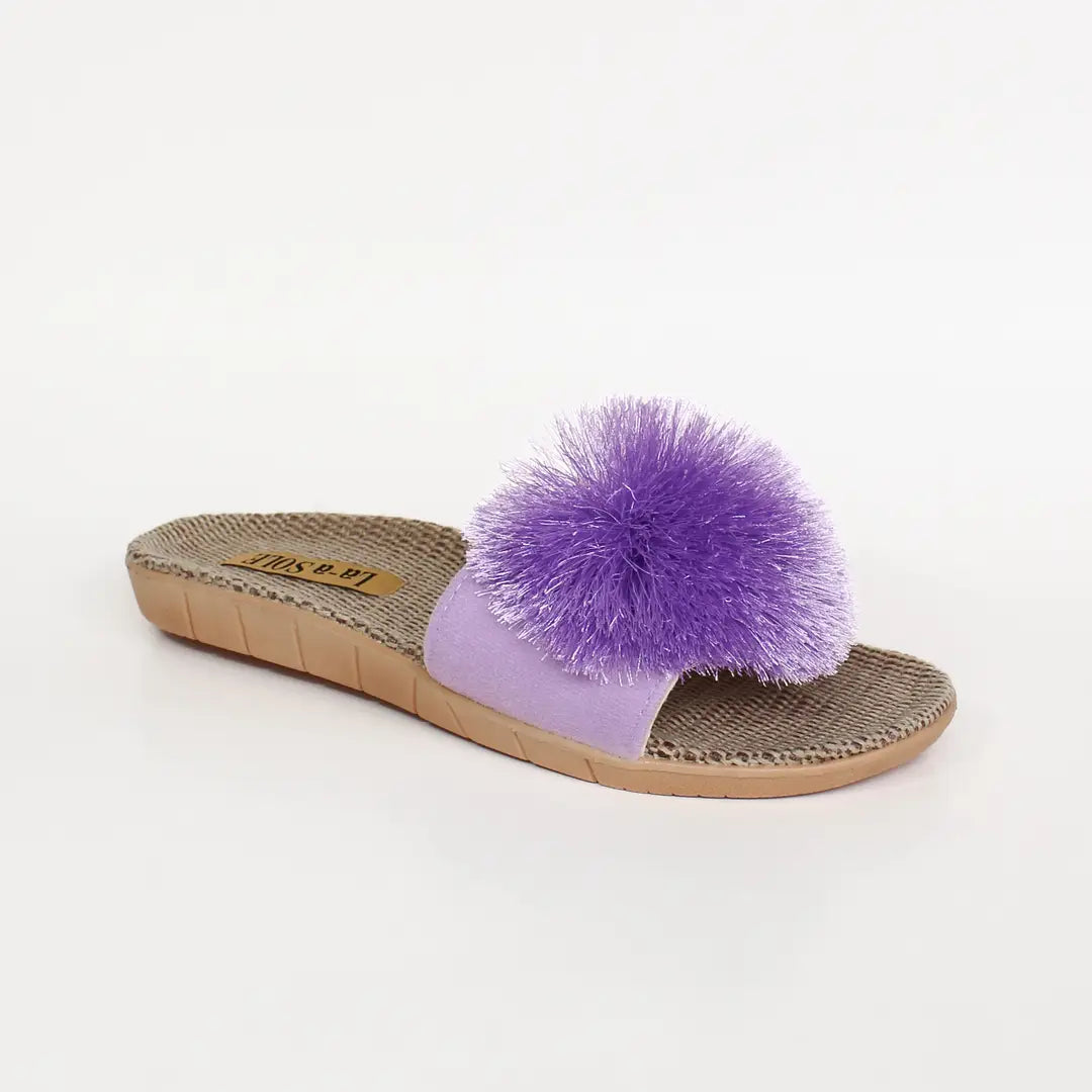 Pom Pom Slides | Women’s Slip-On Summer Sandals