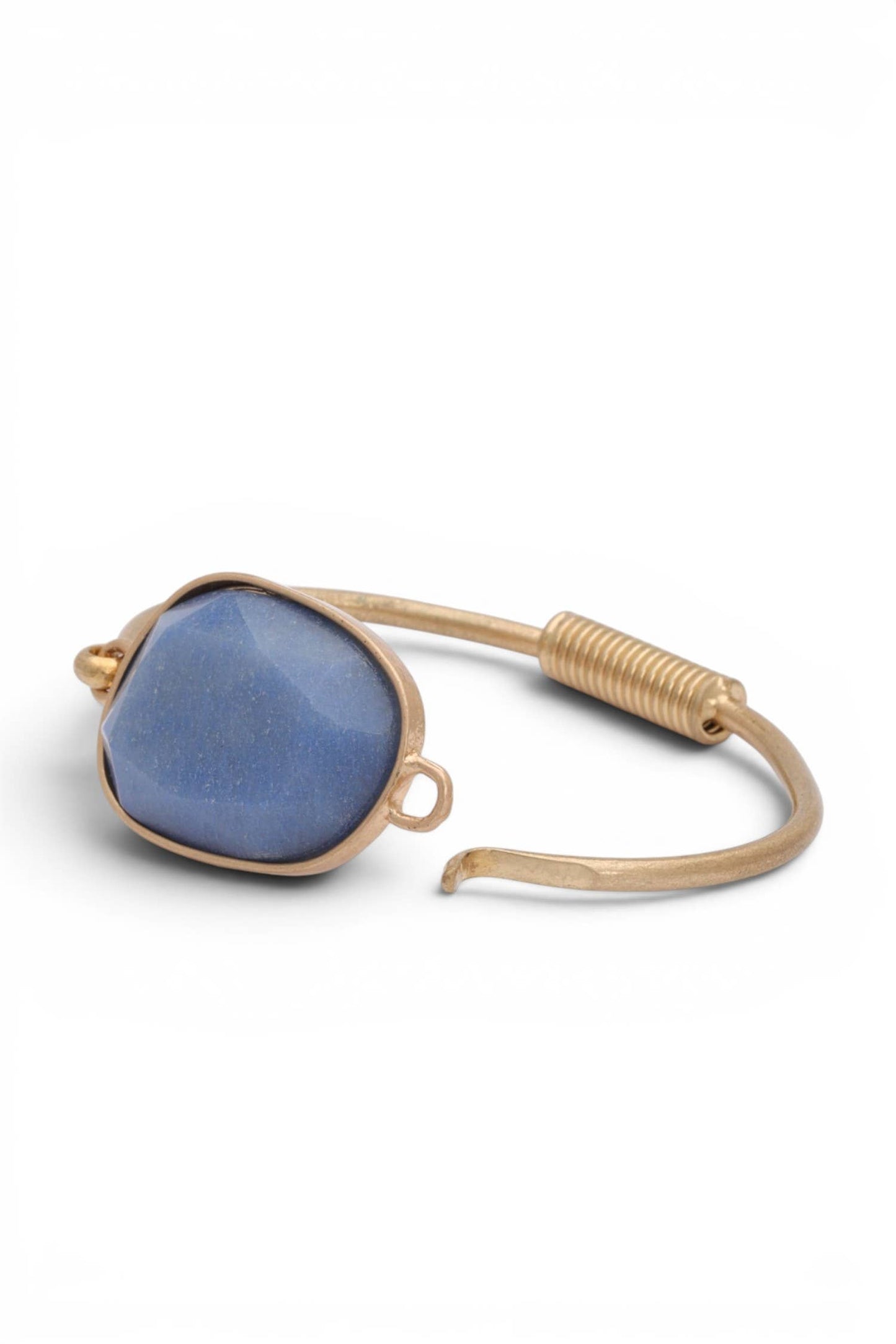 Genuine Stone Spring Flex Bangle