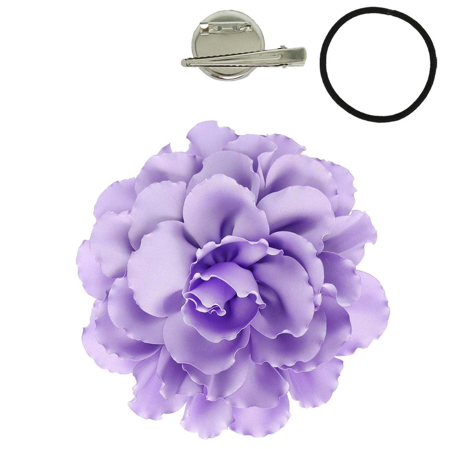 Camellia Flower Pin and Hair Clip